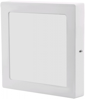 LED svítidlo stropní 18W, 3000K, čtverec